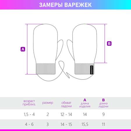 Варежки NIKASTYLE