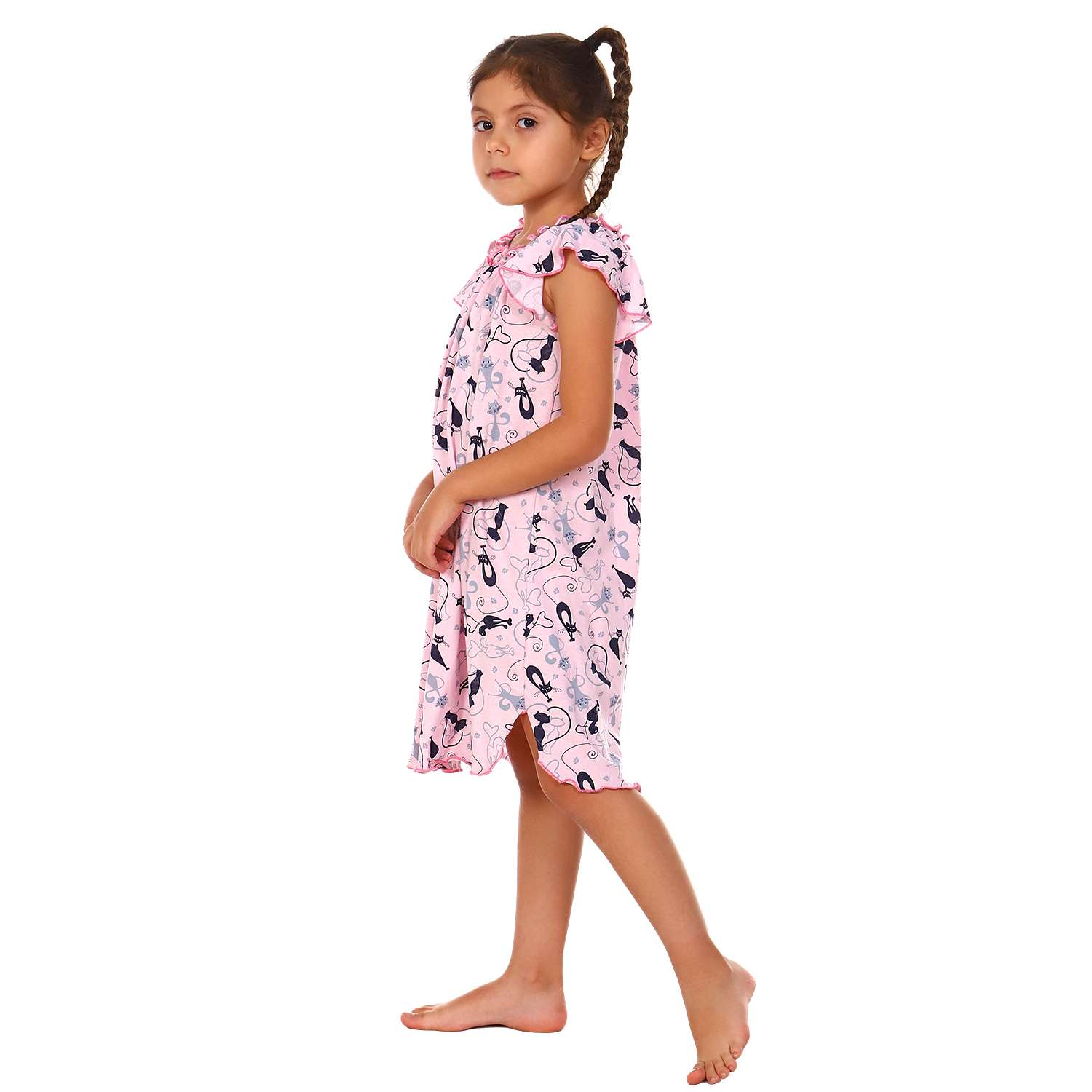 Сорочка ночная Детская Одежда 0003К/розовый - фото 3