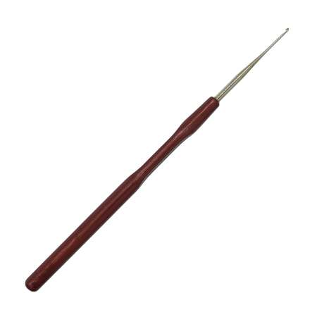 Крючок для вязания Hobby Pro металлический с пластиковой ручкой для тонкой пряжи 0.75мм 14.5 см 955075
