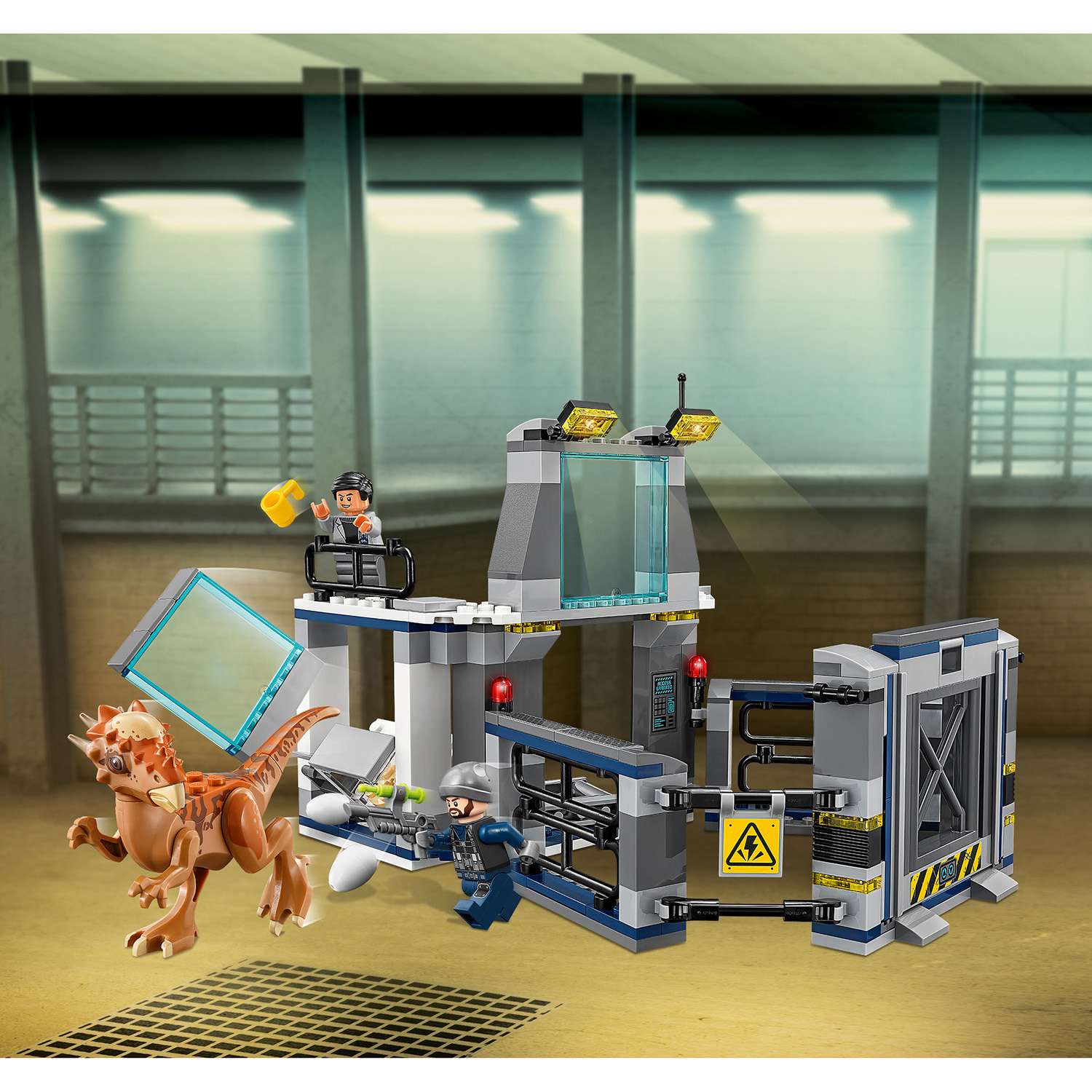 Конструктор LEGO Jurassic World Побег стигимолоха из лаборатории 75927 - фото 4