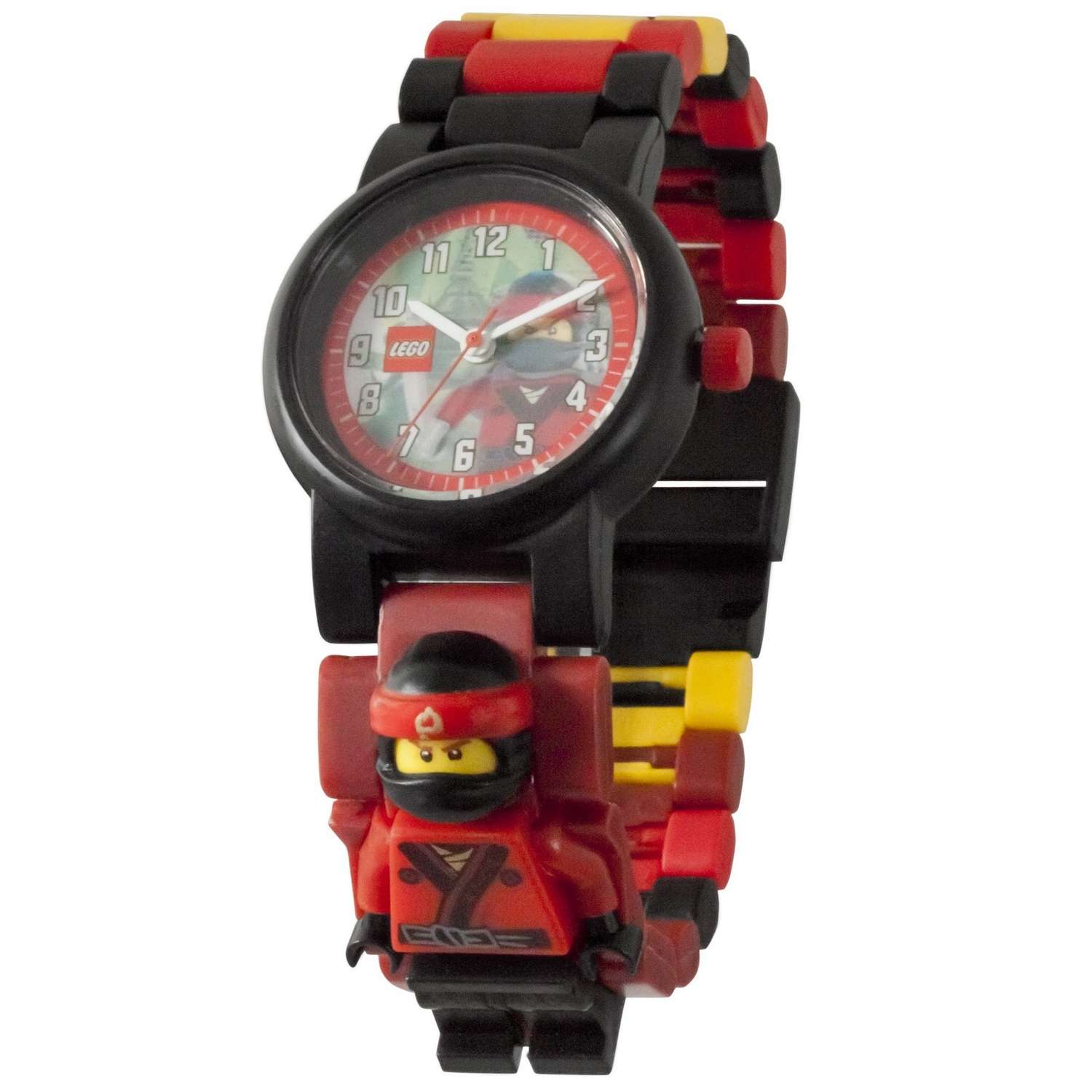 Часы аналоговые LEGO Ninjago Kai 8021117 - фото 1
