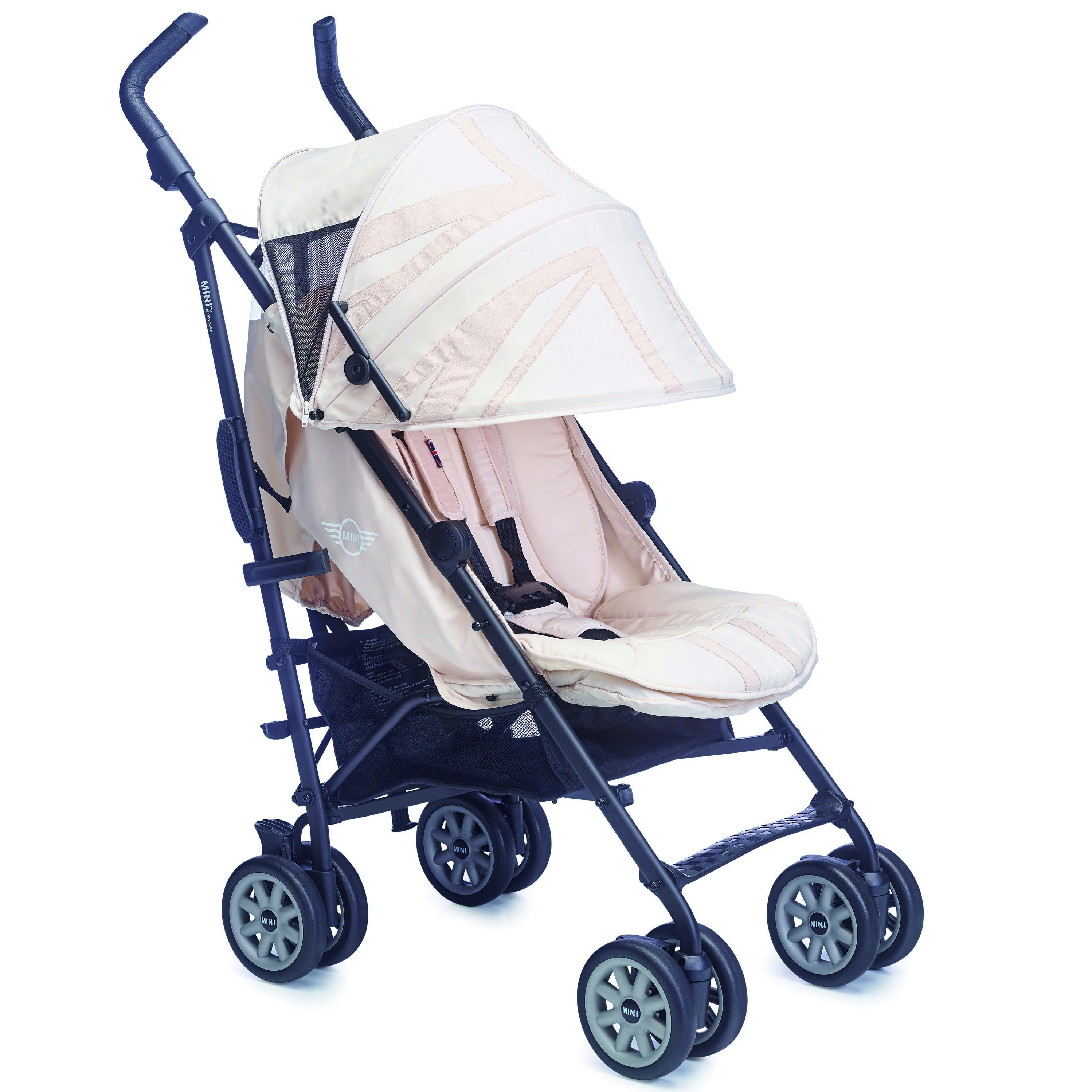 Коляска Easywalker Mini Buggy XL Milky Jack c бампером - фото 4