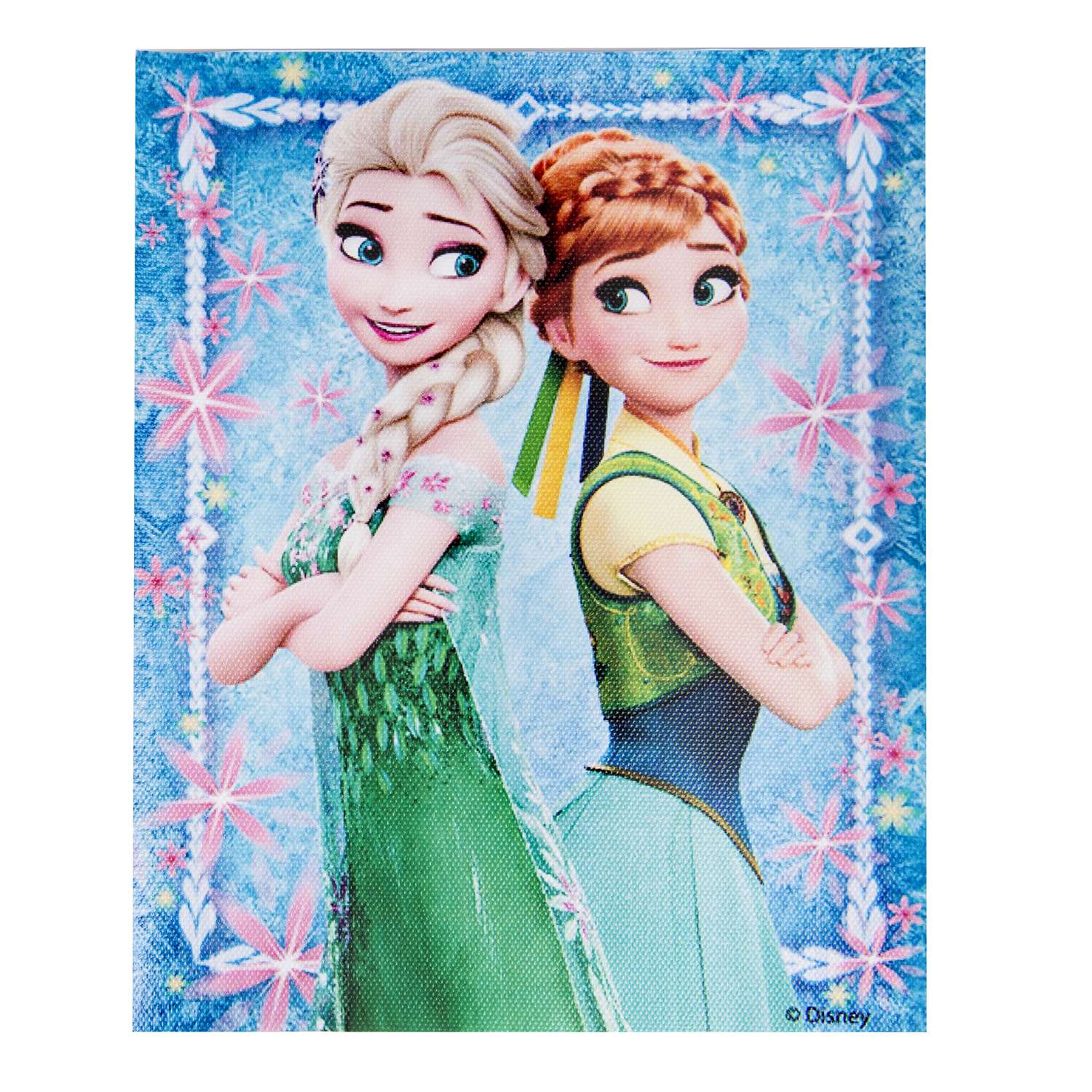 Набор Disney вышивание и украшение по канве Эльза и Анна - фото 1