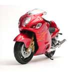 Мотоцикл WELLY 1:18 Suzuki Hayabusa красный