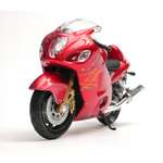 Мотоцикл WELLY 1:18 Suzuki Hayabusa красный