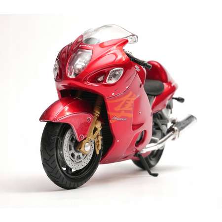 Мотоцикл WELLY 1:18 Suzuki Hayabusa красный