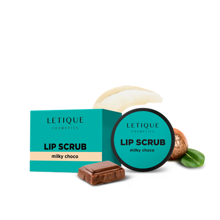 Скраб для губ Letique Cosmetics lip scrub milky choco