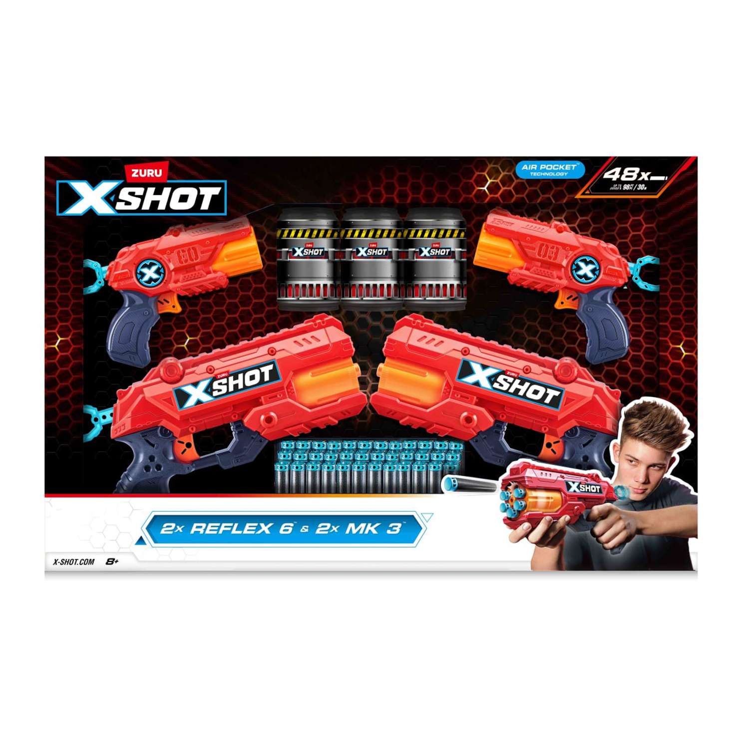 Набор игровой XSHOT Комбо 36226-2022 - фото 13