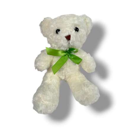 Мягкая игрушка медведь SHARKTOYS белый 30 см