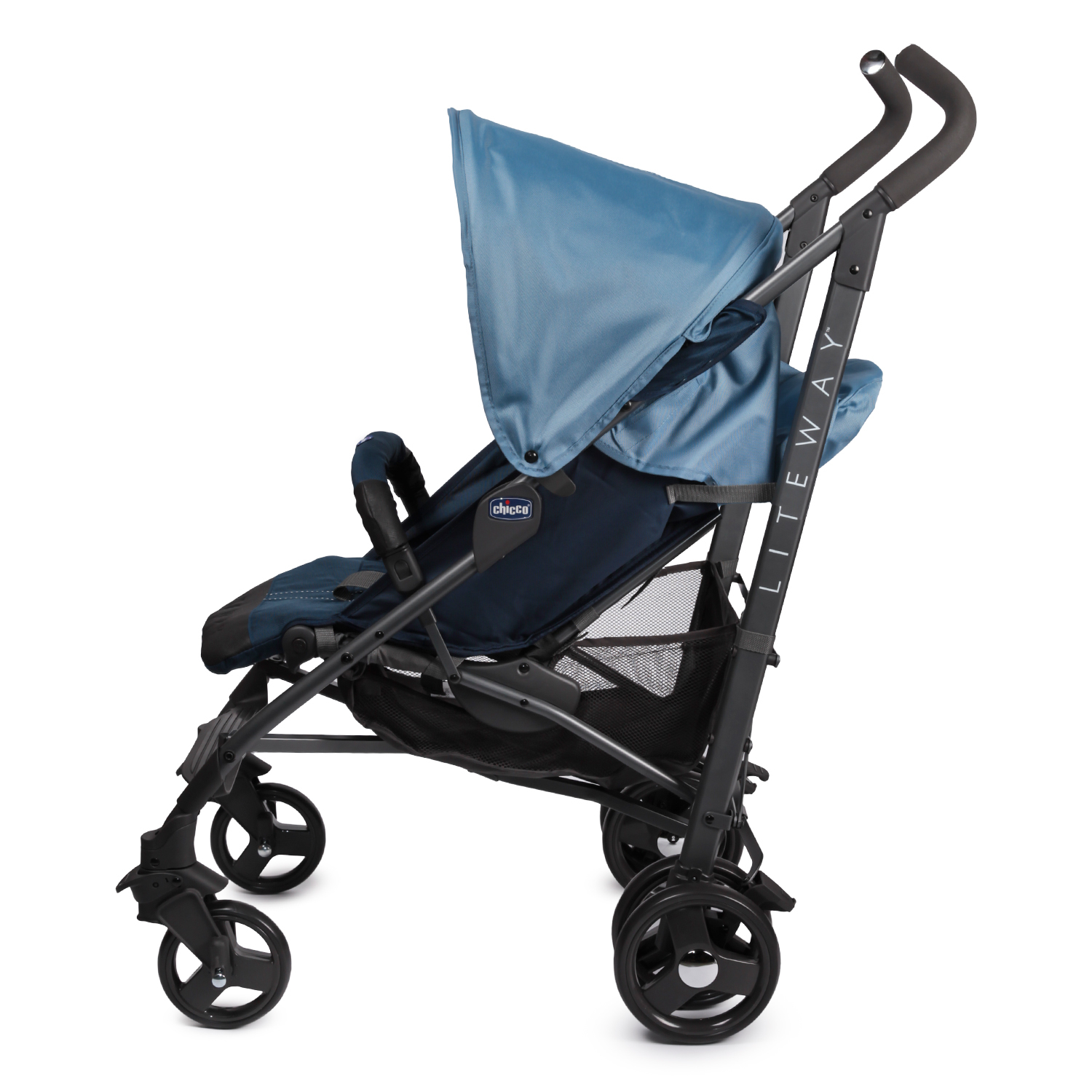 Коляска-трость Chicco Lite Way Blue - фото 5