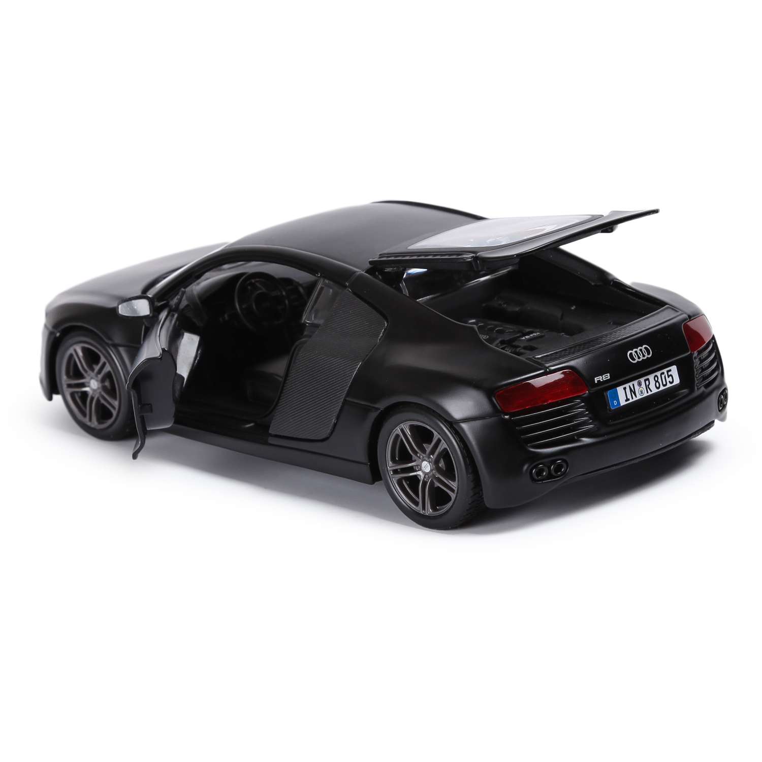 Машина MAISTO 1:24 Audi R8 Черный 31281 31281 - фото 4