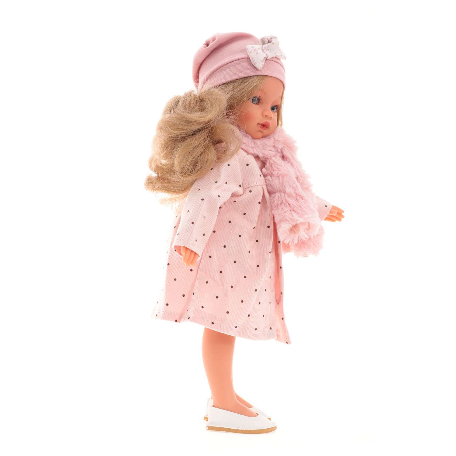 Кукла девочка Antonio Juan Ракель в розовом 33см виниловая 25089 - фото 5