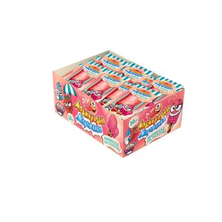 Жевательный мармелад Fun Candy Lab Мармеладсы МОРОЖЕНКА со вкусом клубники 30 шт по 10 гр