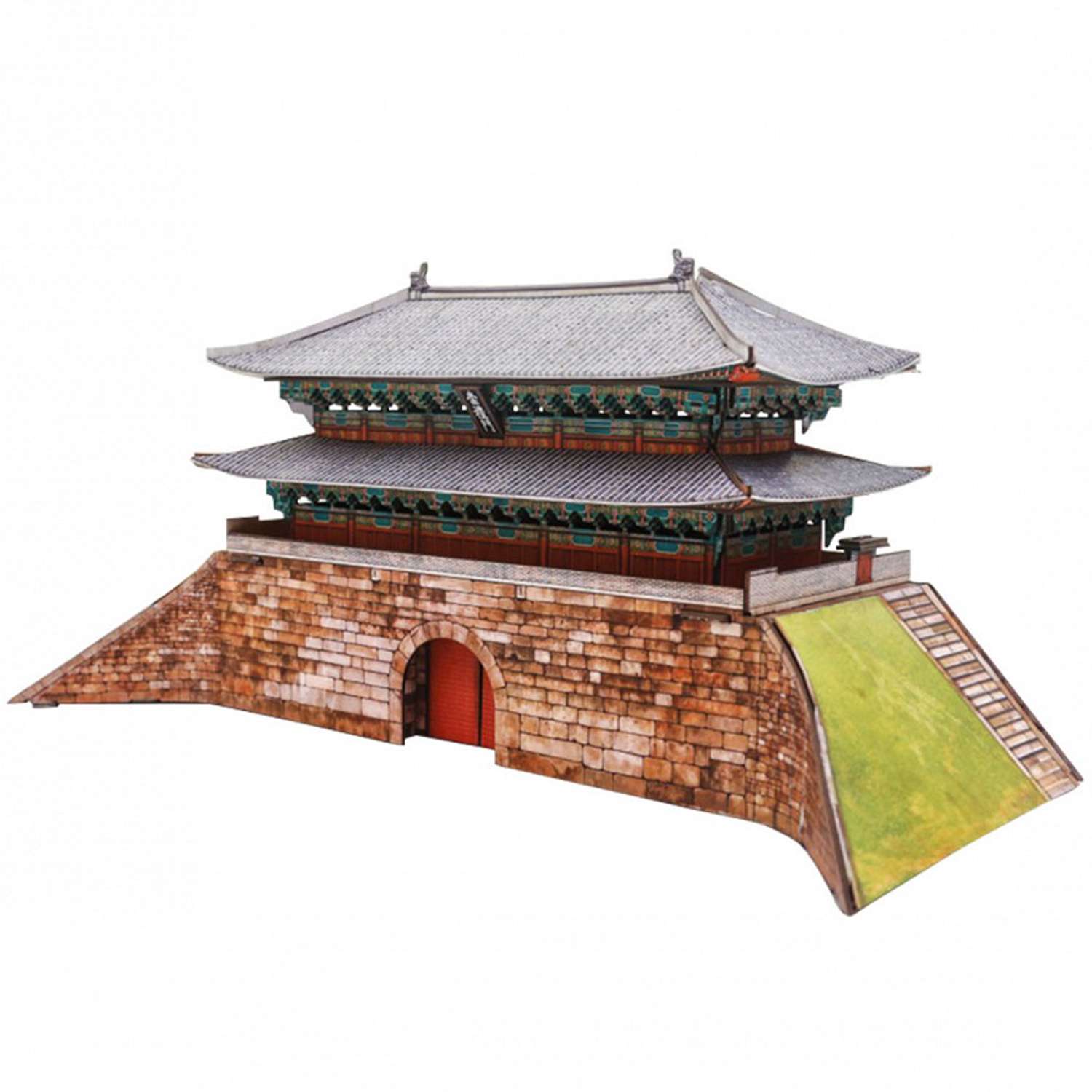 Сборная модель Умная бумага Ворота Намдэмун 369 369 - фото 2