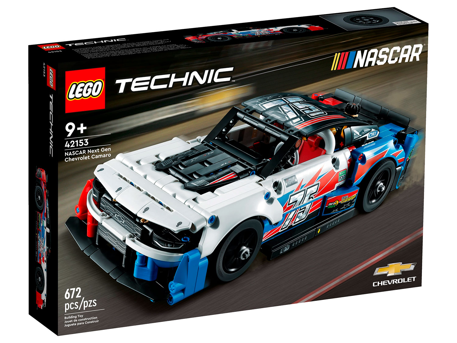 Конструктор детский LEGO Technic Автомобиль Camaro ZL1 42153 - фото 7