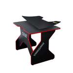 Стол VMMGAME Игровой компьютерный One dark 100 red + mini mat