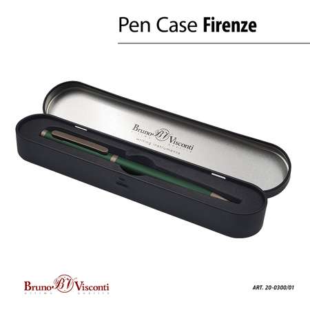 Ручка шариковая Bruno Visconti автоматическая Firenze цвет корпуса зеленый 1 мм синяя