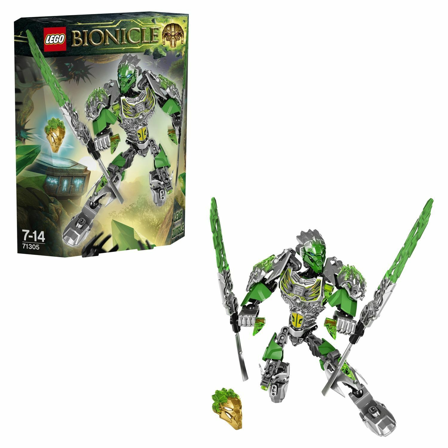 Конструктор LEGO Bionicle Лева - Объединитель Джунглей (71305) купить по  цене 999 ? в интернет-магазине Детский мир