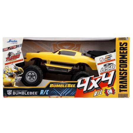 Машина Jada Transformers РУ 1:12 Camaro 1977 Бамблби Желтый 31274