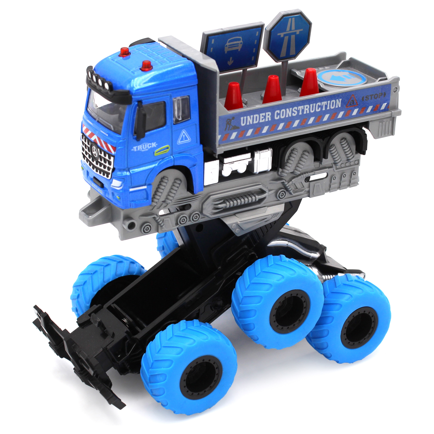 Грузовик Funky Toys 1:43 фрикционный FT61095 - фото 4