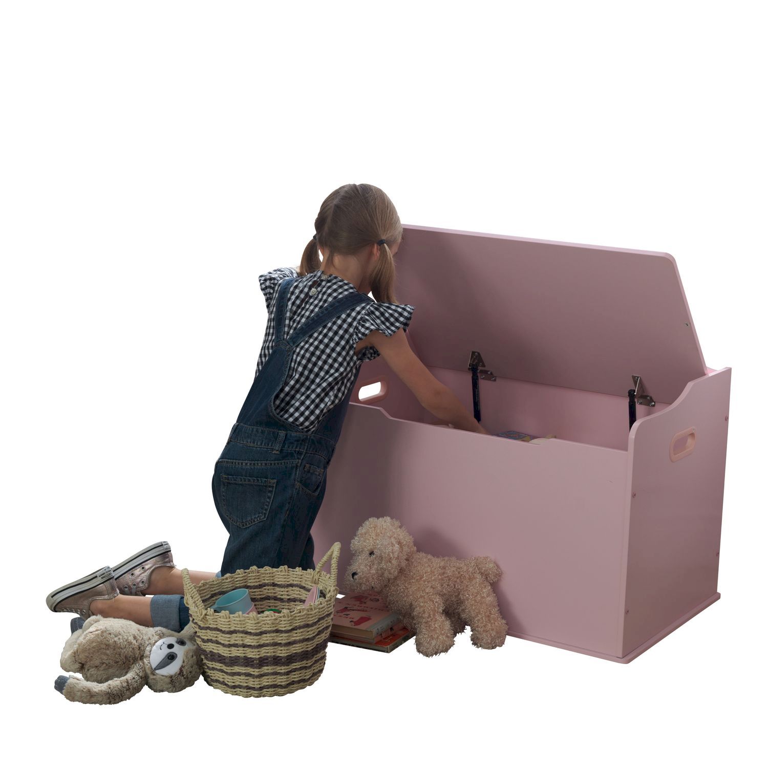 Ящик для хранения KidKraft Toy Box Розовый 14957_KE - фото 8