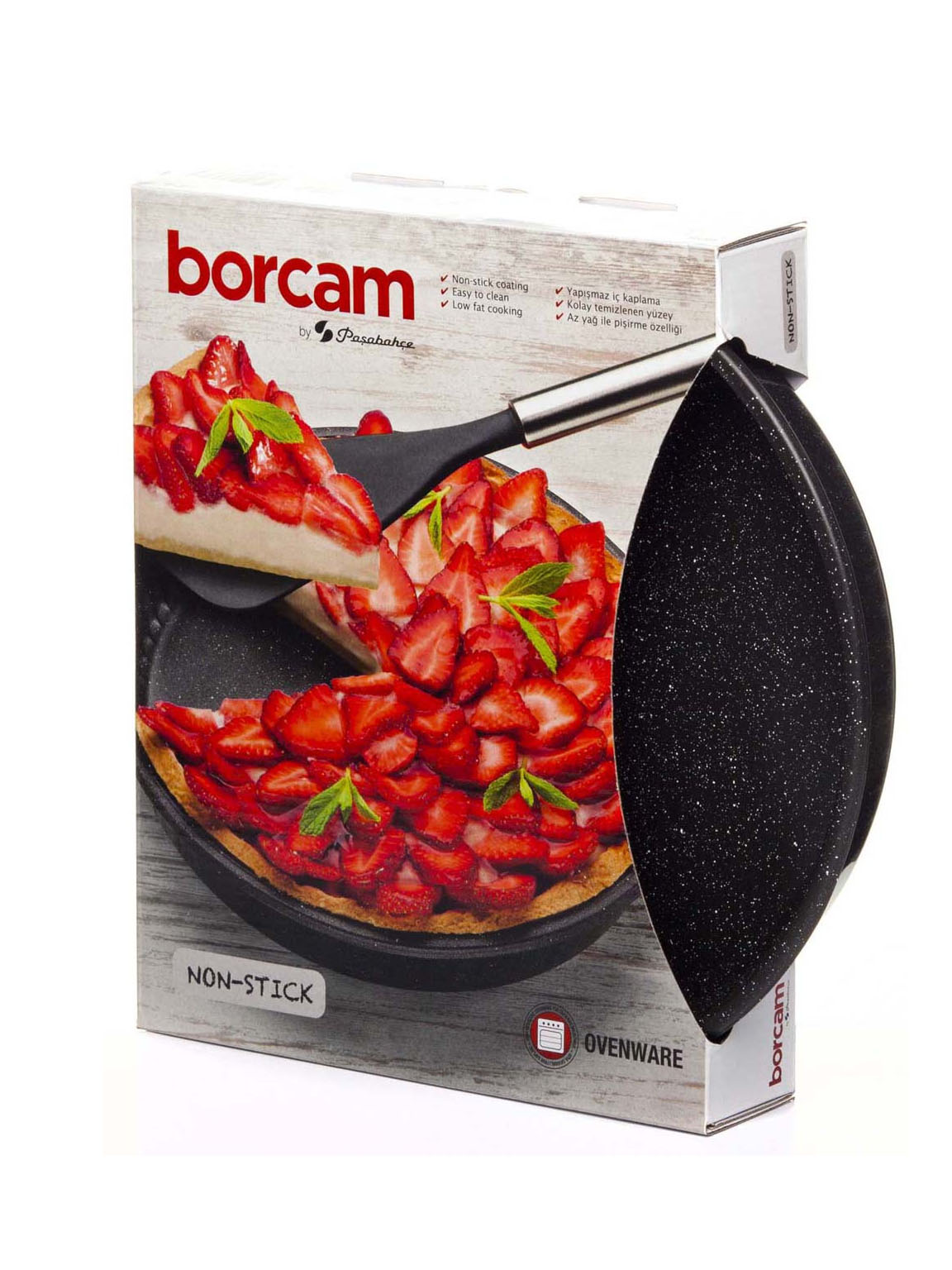 Форма Pasabahce круглая 1720 мл черн BORCAM-NON STICK - фото 5