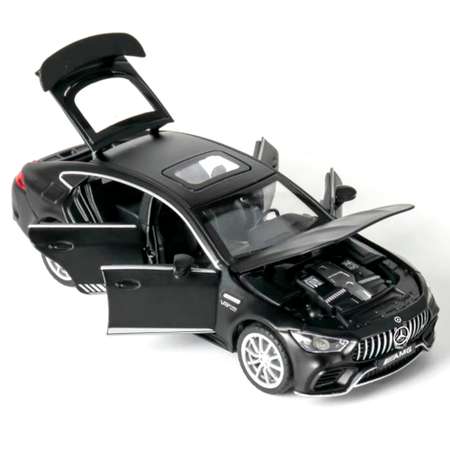 Масштабная машинка WiMi металлическая черная Mercedes-Benz AMG GT 63 S1 r32