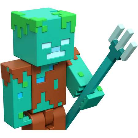 Фигурка Minecraft Утопленник с аксессуарами GTP17