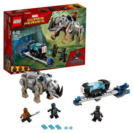 Конструктор LEGO Поединок с Носорогом Super Heroes (76099)