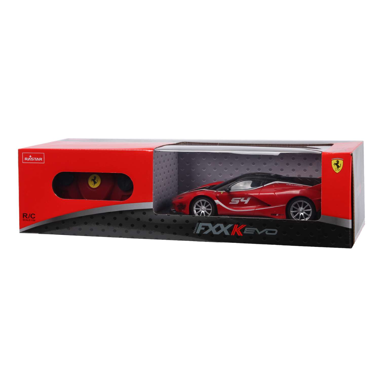 Машина Rastar РУ 1:24 Ferrari FXX K Evo Красная 79300 - фото 2