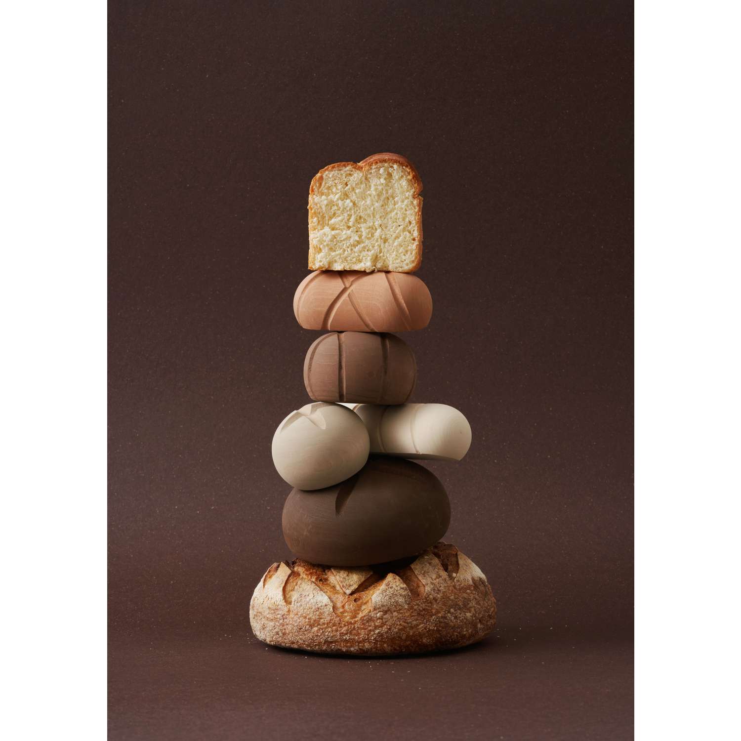 Деревянная развивающая игрушка RADUGA GRËZ Хлеб - фото 4