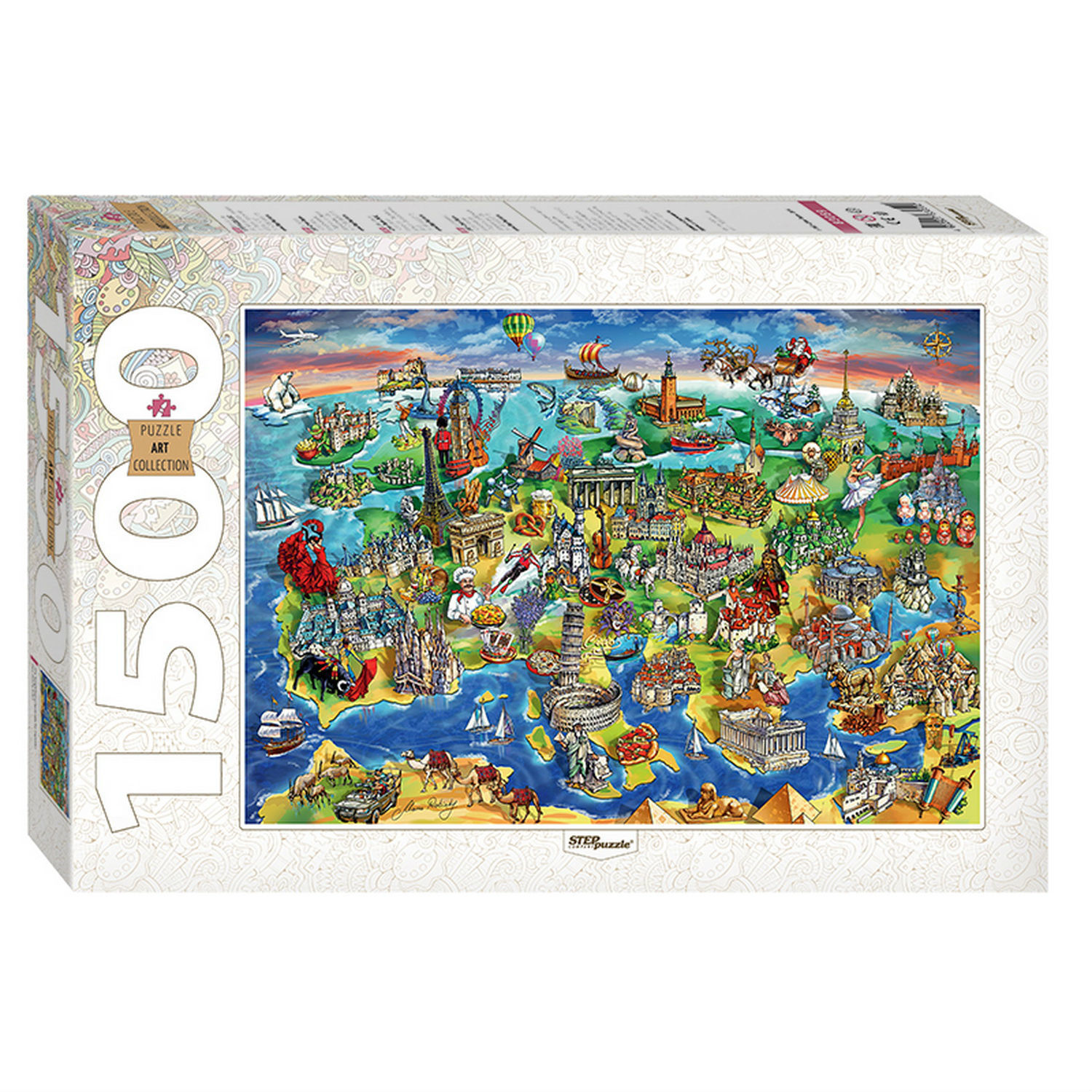 Пазл Step Puzzle 1500 элементов в ассортименте 83040-83300 - фото 4