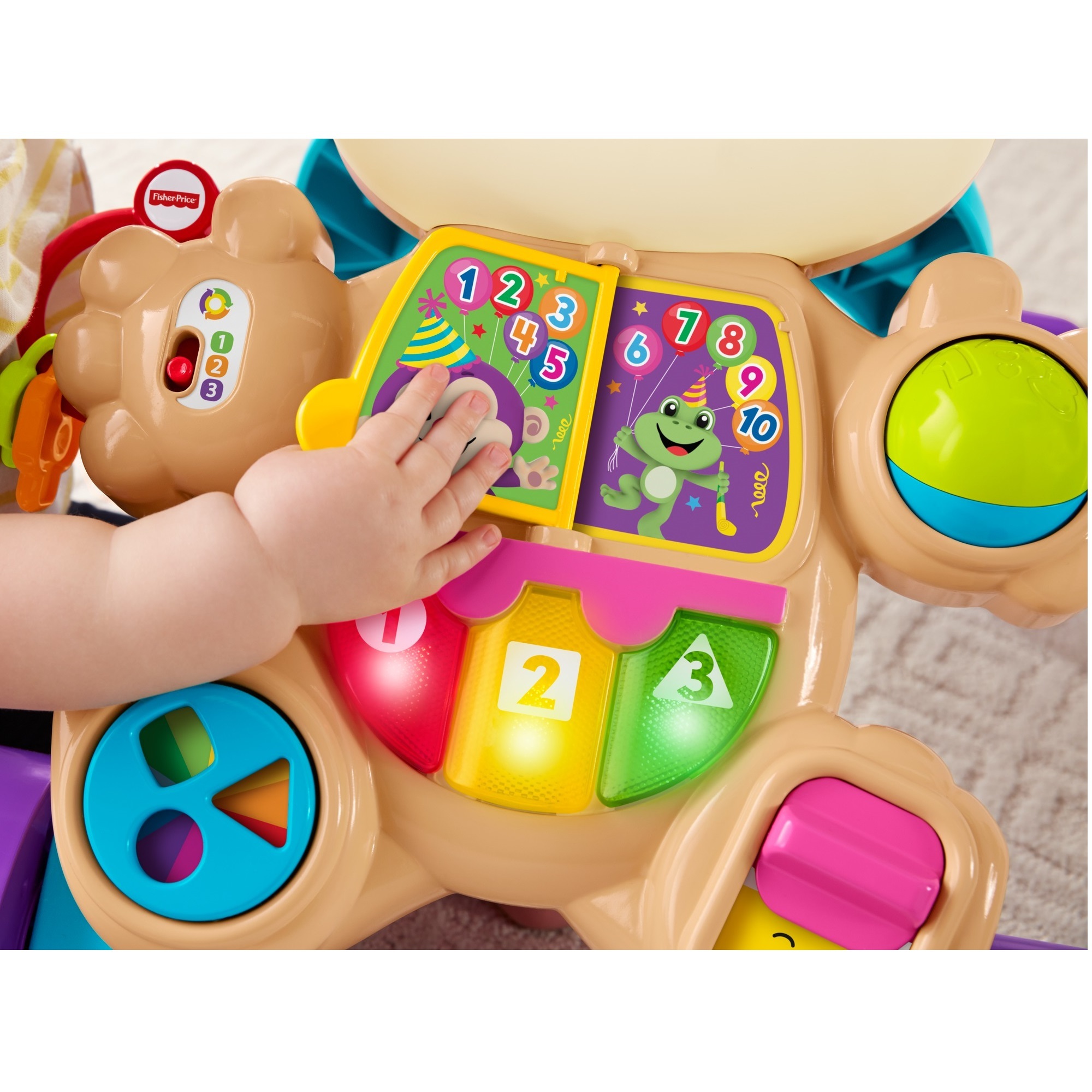 Каталка Fisher Price Ходунки Сестричка Ученого Щенка FRD06 - фото 5