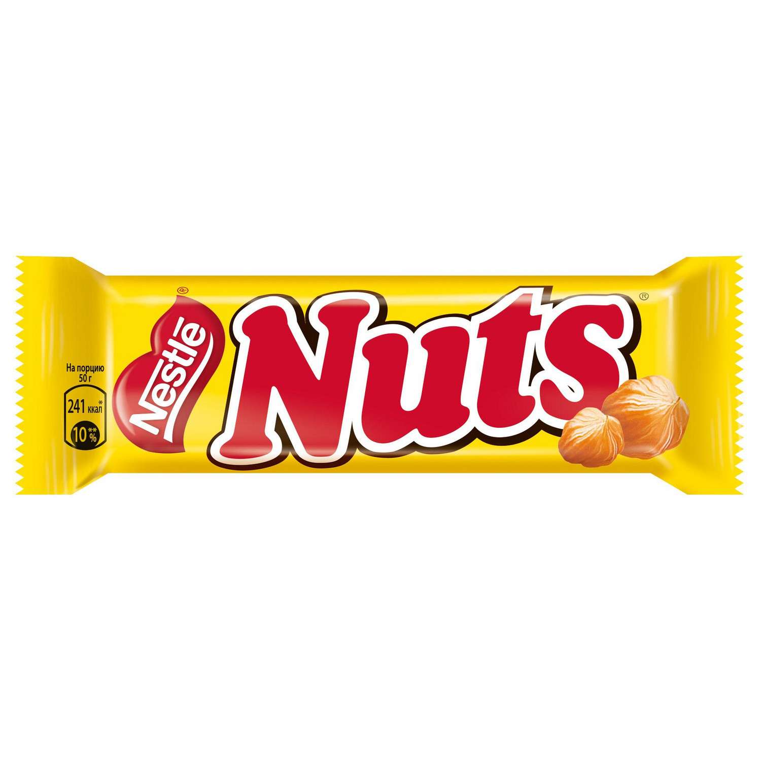 Батончик KitKat Nuts шоколадный 50 гр - фото 1