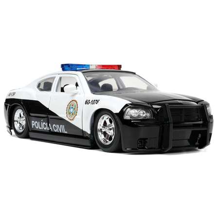 Полицейская машина Jada Dodge Charger Fast 5 Police Car 1:24