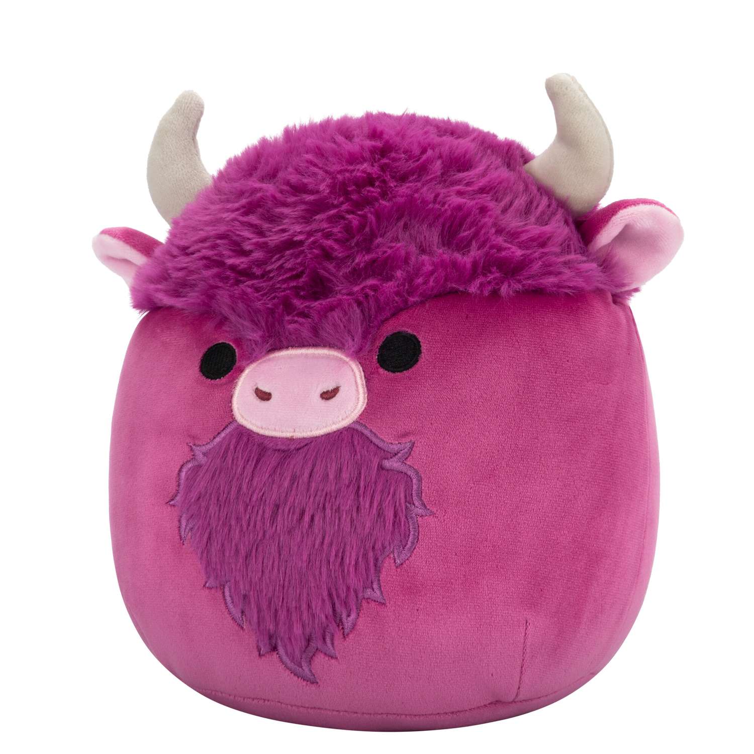 Игрушка мягкая Squishmallows Сливовый бизон - фото 4