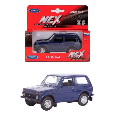 Автомобиль Welly LADA LADA Niva 1:38 синий