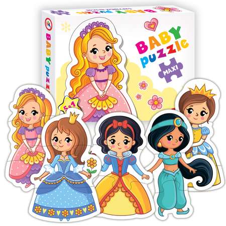 Набор пазлов Дрофа-Медиа Baby Puzzle Принцессы 4077