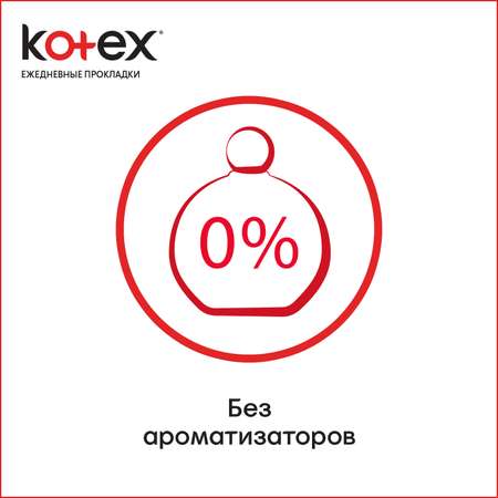 Ежедневные прокладки KOTEX Нормал 60 шт