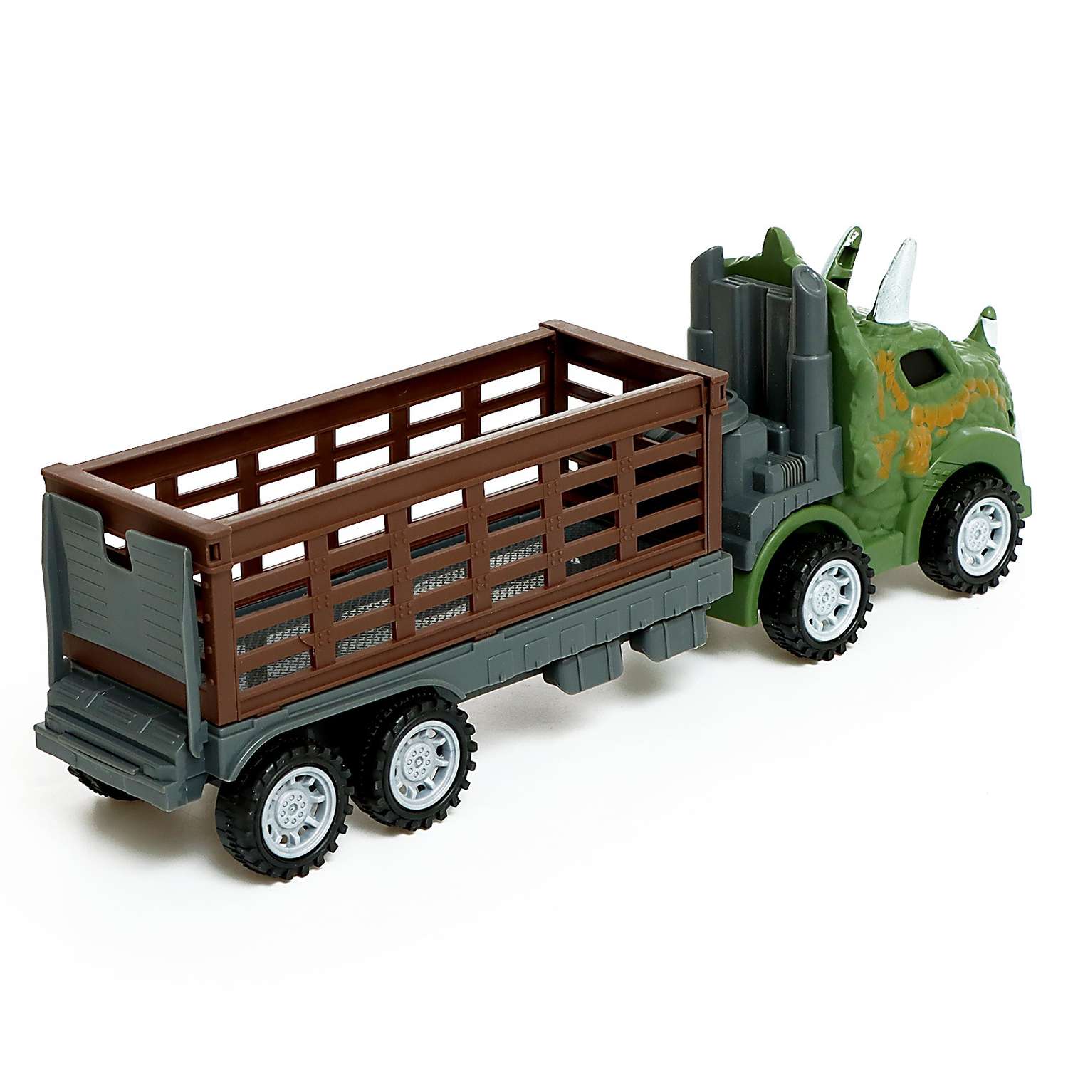 Игровой набор Sima-Land DINO в комплекте 2 грузовика и динозавры 9577526 - фото 14