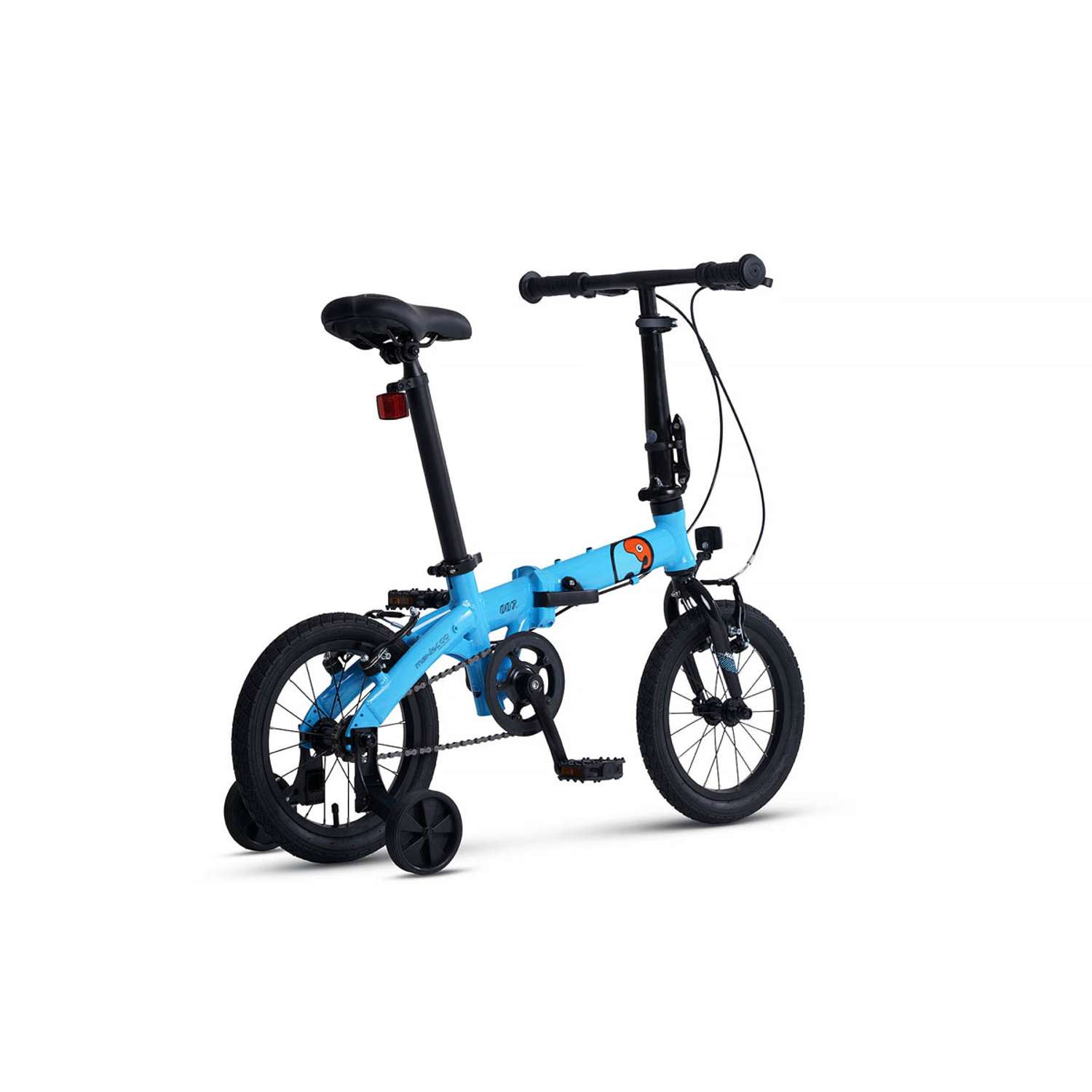 Велосипед Детский Складной Maxiscoo S007 стандарт 14 синий - фото 4