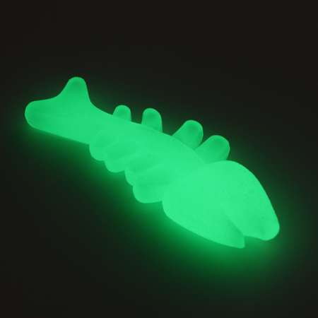 Игрушка Пижон для собак «Рыба» светящаяся в темноте 12 см