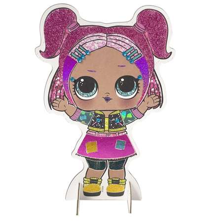 Набор для творчества детский L.O.L. Surprise! Кукла со стразами наклейками фольгой из картона