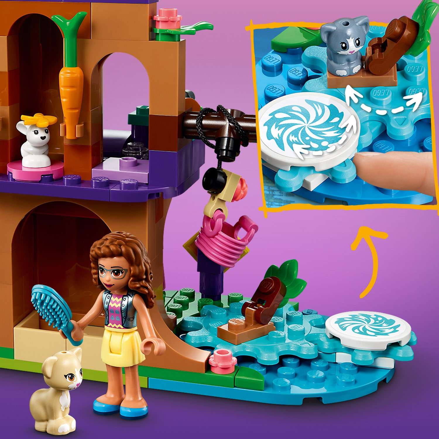 Конструктор LEGO Friends Машина скорой ветеринарной помощи 41445 - фото 5