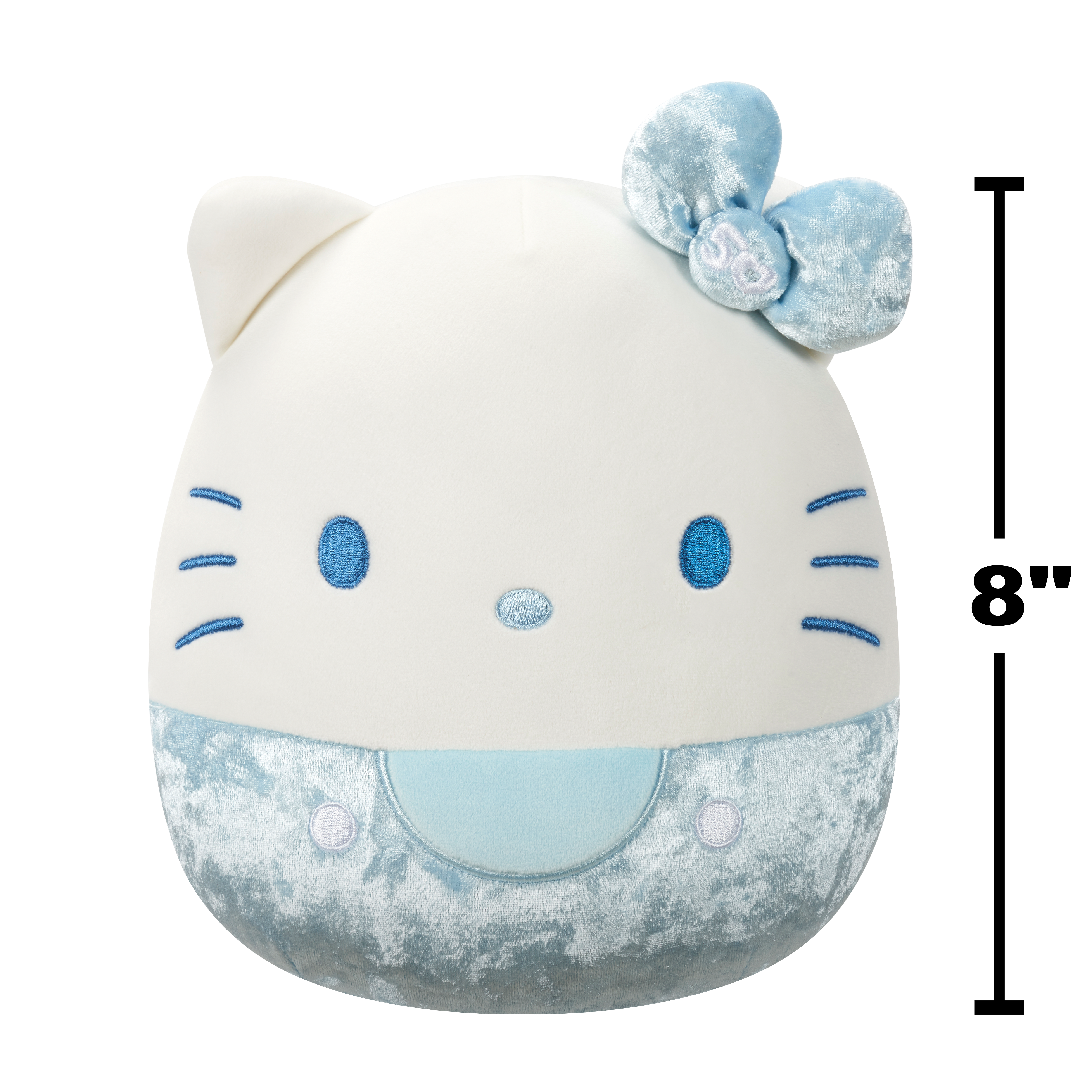 Игрушка мягкая Squishmallows Голубая китти - фото 8