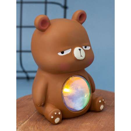 Ночник iLikeGift Bear brown mix