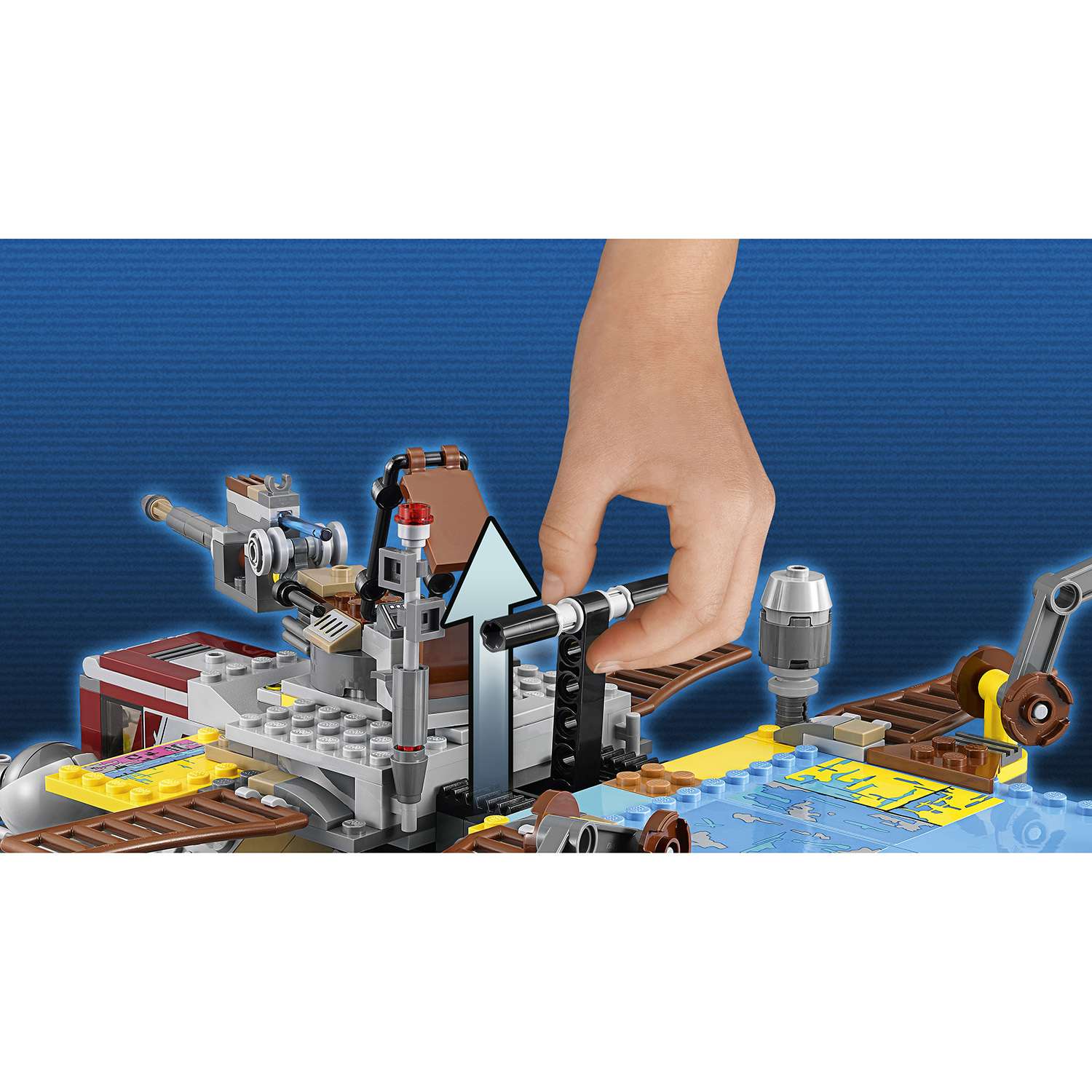 Конструктор LEGO Star Wars TM Шагающий штурмовой вездеход AT-TE капитана Рекса (75157) - фото 10