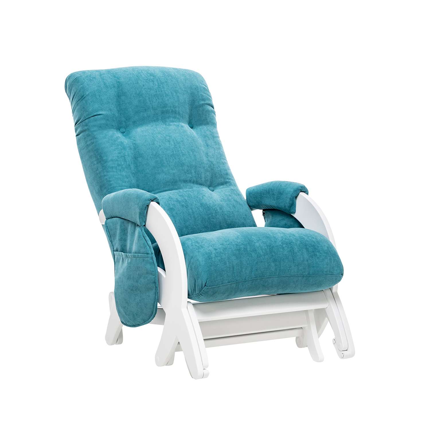 Кресло для кормления Milli Dream с карманами Молочный дуб ткань Soro 86 - фото 3