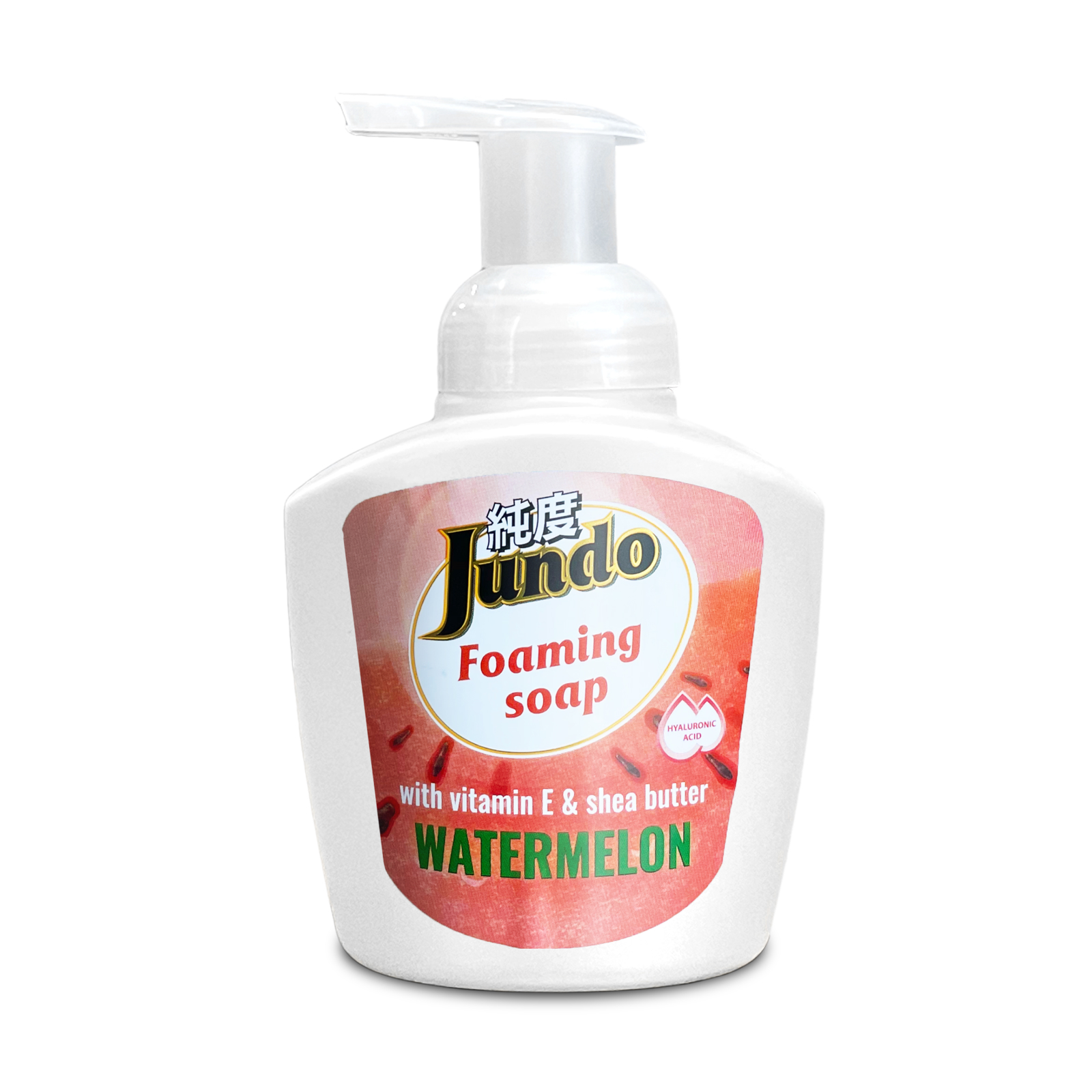 Мыло-пенка для рук Jundo foaming soap увлажняющее с ароматом арбуза 400 мл - фото 5