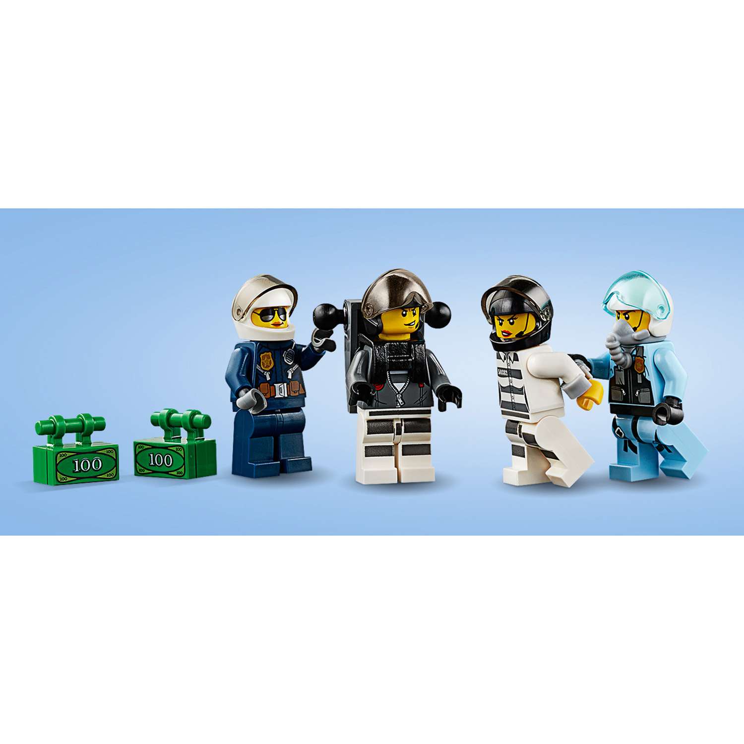 Конструктор LEGO City Police Воздушная полиция: арест парашютиста 60208 - фото 12
